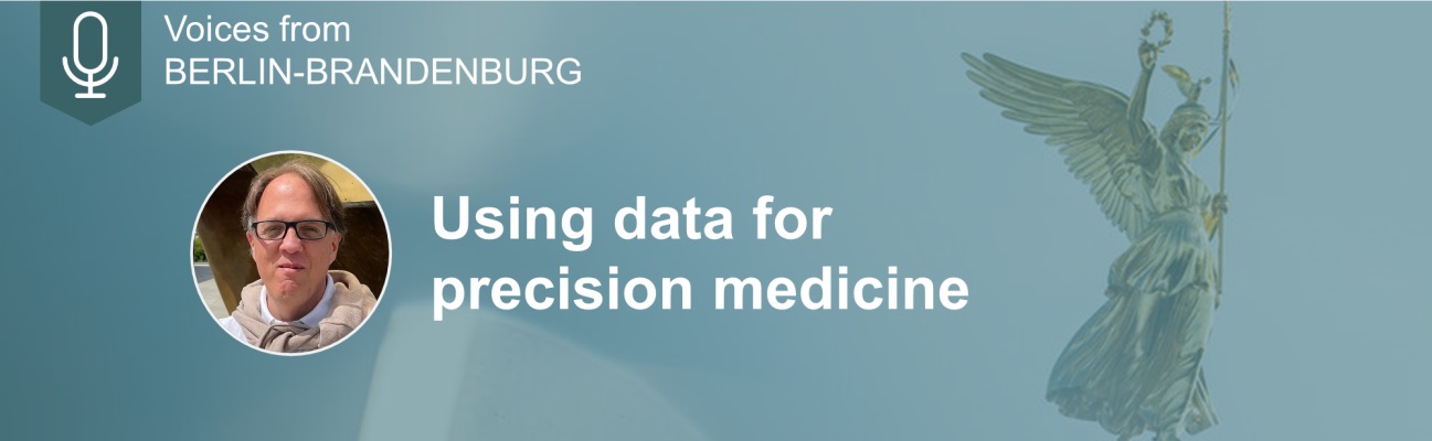 Picture Berlin Partner Voices Robinson Data for Precision Medicine 650x200px