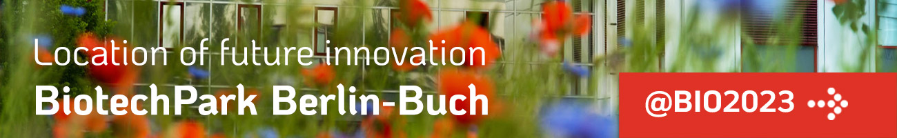 Picture Campus Berlin-Buch at BIO2023 Location of Future Innovation 650x100px